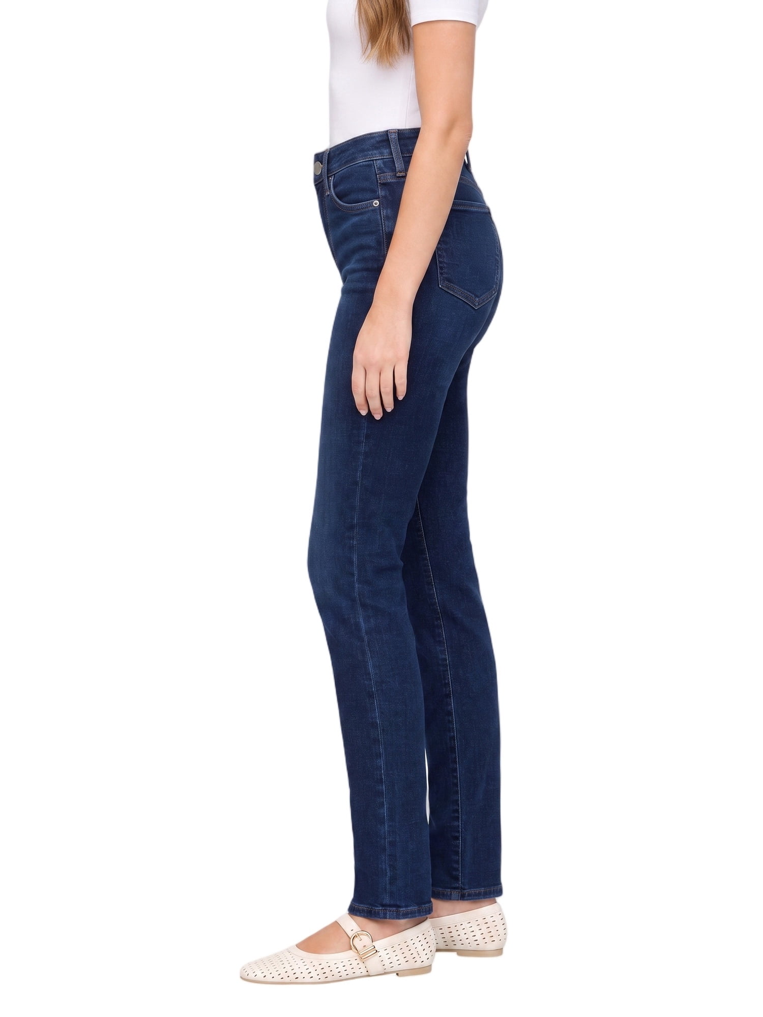 NYDJ Women’s Sheri Slim Straight Jean, Sizes 2-24, featuring Lift Tuck® Technology