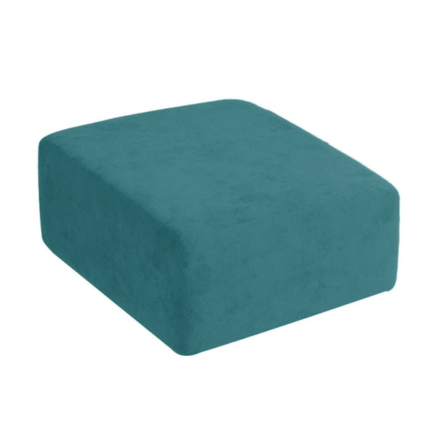 Advancent Longevidad del reposapiés, cubierta suave para reposapiés, fundas respetuosas con la piel para fundas para taburetes Decoración del hogar azul eléctrico