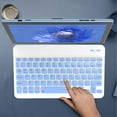 thumbnail image 4 of 10 inch Android 14 Tablet with Keyboard, 2 in 1 Tablets Set Include Case Mouse Stylus Film, 8GB RAM+64GB ROM, Quad Core 10.1'' Tab, 6000mAh Battery, 8MP Dual Camera, Google GMS Tableta, Blue, 4 of 7