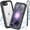 Black, variant on AICase Magnetic For iPhone 17e 2026 Case Waterproof Built-in Screen & Camera Lens Protector[IP68 Underwater] [Military Grade Shockproof] Full Body Protection Phone Case