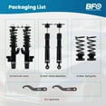 thumbnail image 3 of BFO Coilovers Suspension Kit For Mazda 3 2004-2013 Adj. Height Struts Shock Absorber, 3 of 8