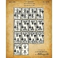 thumbnail image 6 of Original Playing Cards Patent Prints - Set of Four Photos (8x10) Unframed - Great Decor for Mancaves and Poker Players, 6 of 6