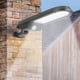 thumbnail image 2 of Lámpara de pared con sensor LED para exteriores, alimentada por energía solar, para jardín, 2 of 11