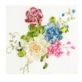 thumbnail image 1 of Silk Ribbon Embroidery stitch Diy Handmade Stick Bouquet Murals Oil Painting Ribbon Stitch crafts Ribbon Embroidery 01, 1 of 7