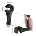 thumbnail image 2 of Car Accessories Auto Parts Products 2 In 1 Car Headrest Hidden Hook, 2 In 1 Car Seat Hooks With Phone Holder, 2 of 2
