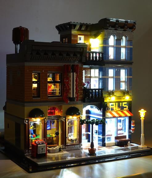 USB LED Light Kit Fit To LEGO 10246 Detectives Office City Creator  Lighting NEW 