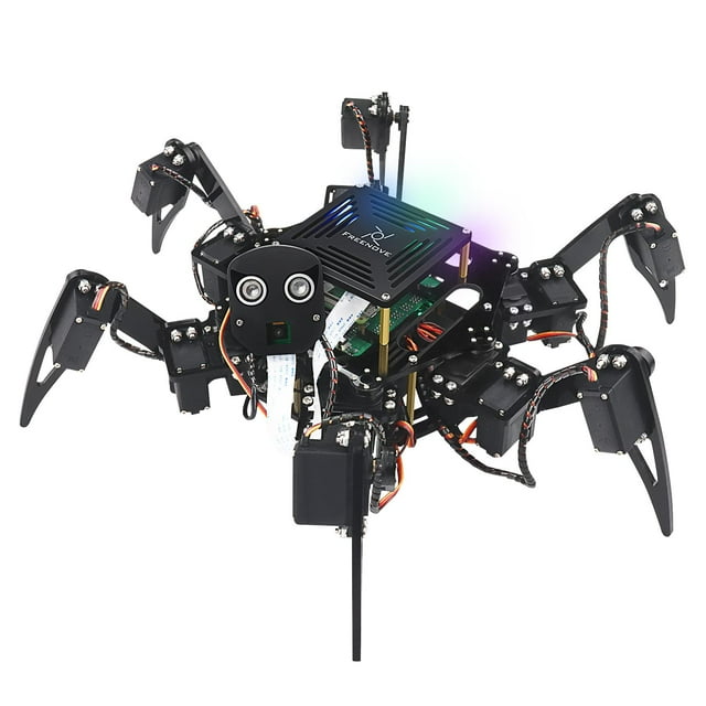Kit de robot Freenove Big Hexapod para Raspberry Pi con cámara