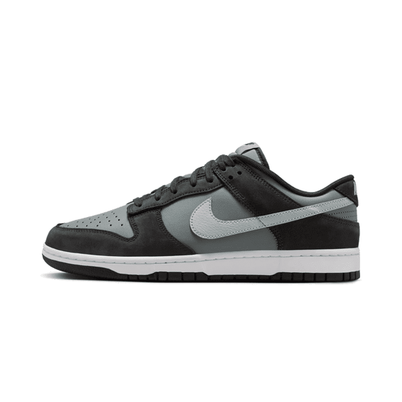 NIKE MENS Dunk Low Black "Light Smoke" IB3079 001 IB3079 001 from Stadium Goods