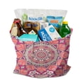 thumbnail image 4 of Tribal Boho Mandala Canvas Tote – Abstract Geometric Design, Foldable and Reusable, 4 of 4