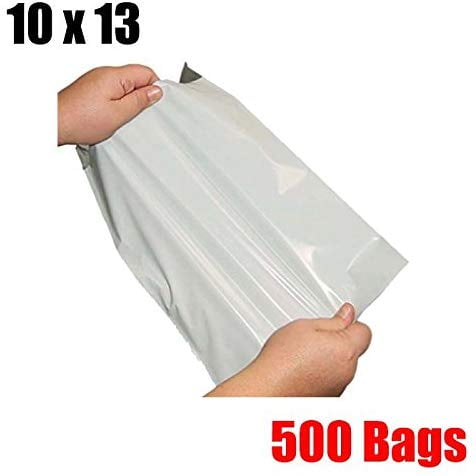 100 Bags 10x13 Blue Poly Mailers Self Sealing Shipping Couture Bags 