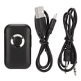 thumbnail image 2 of Wireless  Adapter, Powerful Performance  AUX Adapter Hands Free Calling Stereo Chip Rechargeable Lithium Battery  for Car, 2 of 7