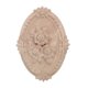 thumbnail image 2 of Khaki Oval Carved Wood applique for Furniture with European Style Decorative Overlay 6.5 x 10.2 Inches, 2 of 5