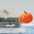 thumbnail image 2 of Escultura Nórdica Abstracta De Hoja De Metal Y Almohada De Peluche De Calabaza De Halloween, Adorno Creativo Para Mesa, Sofá, Cama, Dormitorio, Fiesta, Decoración Del Hogar, 2 of 8
