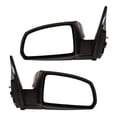 thumbnail image 4 of For 06-09 Rio Rear View Door Mirror Power Heated Manual Folding Black SET PAIR, 4 of 5