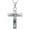 Mountain Cross Malachite, variant on Coachuhhar Cross Necklace 925 Sterling Silver Tree of Life Necklace with Abalone Shell Pendant Necklace Cross Jewelry Gifts for Women Men