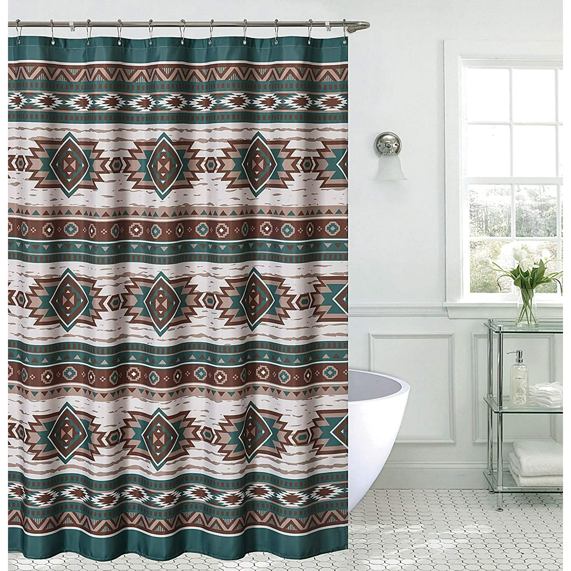 Desert Shower Curtain Southwestern, Desert Themed Shower Curtain