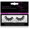 SHANY Classic Faux Mink Eyelashes - Durable Single Pair 3D Reusable Fluffy and Soft Strip Lash with Medium Volume - EXTRA EXTRA