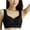 Black, variant on Womens Seamless Bras Deep Cup Full Back Coverage Hides Back Fat Comfort Wirefree Shaper Bra Sleep Yoga Bralette Stretch Bras