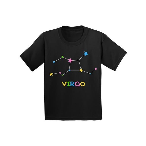 Virgo Shirt for Girls Boys - Toddler Zodiac Sign - Birthday Gifts 2T 3T 4T 5T 6T