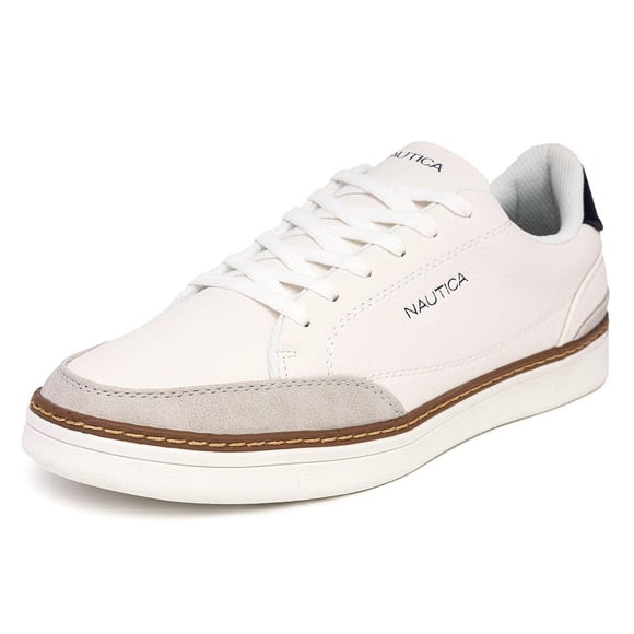 Zapatillas Nautica Jaro-White Grey Navy para Hombre Talla 8