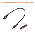 thumbnail image 4 of Uxcell Cotton Hang Tag String Snap Lock Price Tag Fastener Ties 100 Pcs Black 3.2 in, 4 of 7