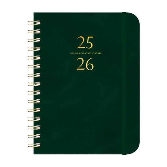 WNEXOPE 2025-2026 Monthly Schedule Planner: July 2025 Start, Elegant Design, Ample Space for Date Notes, Effective Time Management, Ideal for Students, Professionals, and Busy Individuals