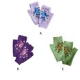 thumbnail image 4 of Sonducket 1 par de guantes de punto bordados para mujer, deportes al aire libre, patinaje, esquí, ciclismo, mitones térmicos cálidos de Type2 NO2, 4 of 6