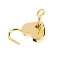 thumbnail image 5 of UNTERING Lock Love Padlock Vintage Heart Shape Lock With for Key Metal for Wish Lock for Bag Suitcase Luggage Diary Book Jewelry, 5 of 8