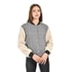 thumbnail image 1 of Chamarra de doble textura Roman Fashion /Juvenil, 9057 (Gris) gris M, 1 of 6