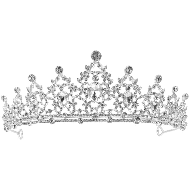 MasteelfCA Wedding Rhinestone Tiaras Bridal Rhinestone Crown Women Crown Girl Tiara for Party