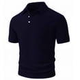 thumbnail image 1 of Kalauyu Mens Summer Shirts Short Sleeve Collared Shirt for Athletic Golf Work, 1 of 7
