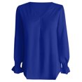 thumbnail image 4 of QHFBli Womens Hoodies Drawstring Hooded Sweatshirt Pullover Long Sleeve Tops Womens Fall Fashion 2025, 4 of 5