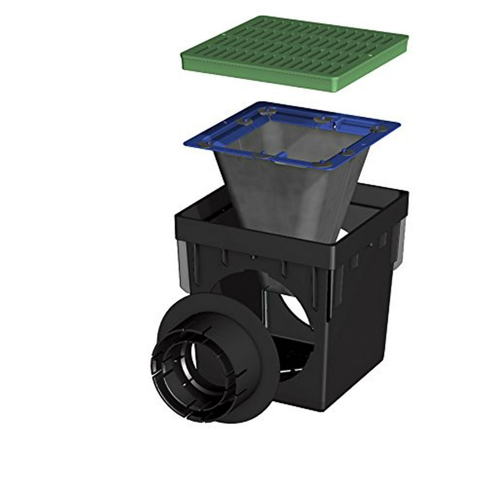 NDS 1200FFRTL Square Catch Basin Drain Filter, 12 in, Black Walmart