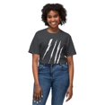 thumbnail image 3 of Effete Feline Claw Marks Scratch Unisex HD Cotton™ T-Shirt, 3 of 6