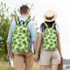 thumbnail image 4 of Disketp Green Kiwi Mochila de Lona Estampada, Mochila Escolar de Viaje Ligera para Estudiantes y Portátil-Medium, 4 of 5