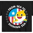 thumbnail image 3 of Baby Shark - From Sea to Shining Sea - Toddler Short Sleeve T-Shirt, 3 of 6