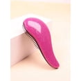 thumbnail image 2 of 1Pc Detangling Hair Brush for Women and Men，Detangler Brush for Natural, Wet or Dry Hair，Special for real hair wigs, 2 of 8