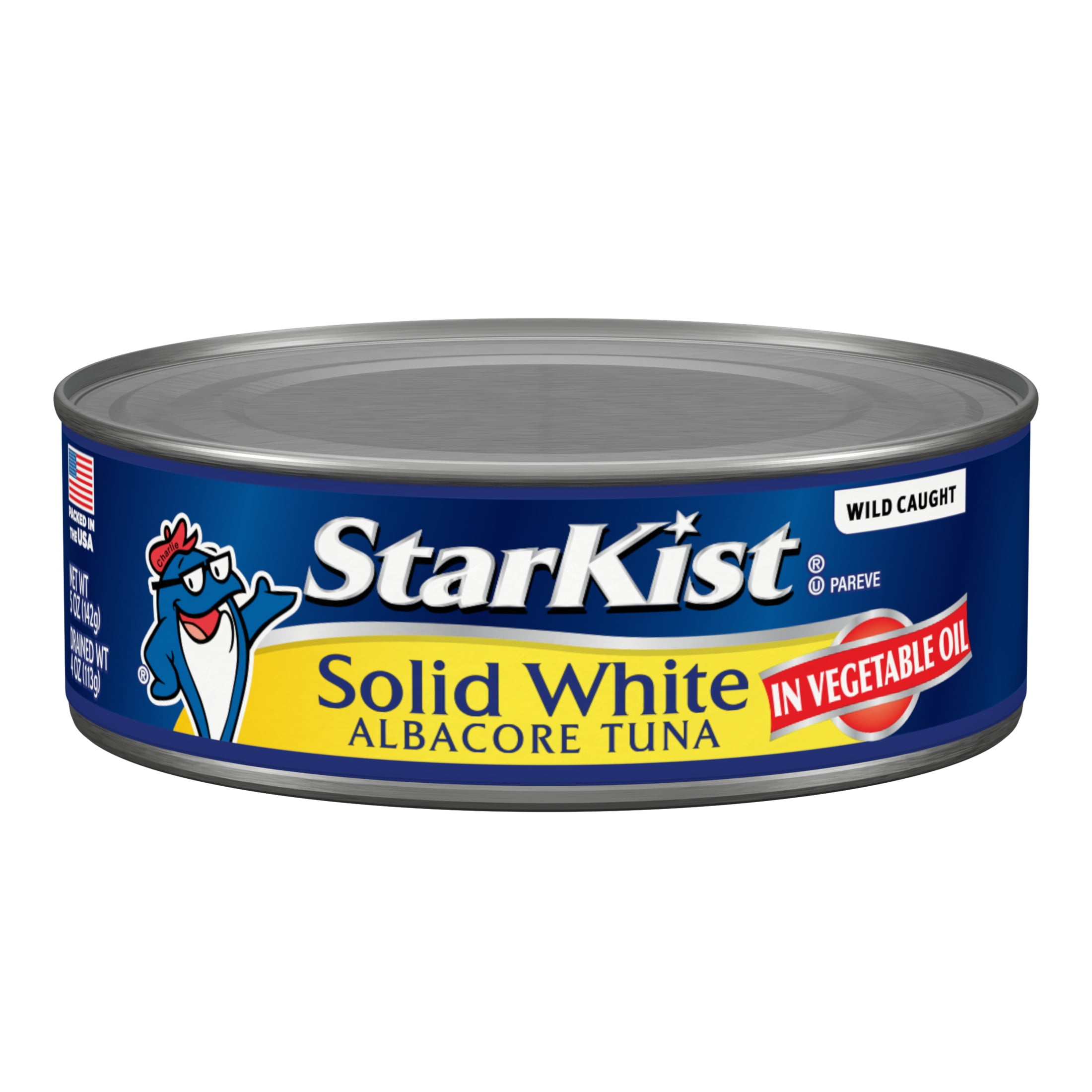 (24 pack) Starkist Solid White Albacore Tuna In Oil, 5 oz Can