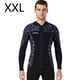 thumbnail image 2 of Vela de buceo 3mm Tops de traje de neopreno premium Titis de neopreno UV Protección Ubicación Buceo de buceo Scuba de canoa para aeróbicos de agua Snorkel Grey XXL Speravity OD003290-15, 2 of 7