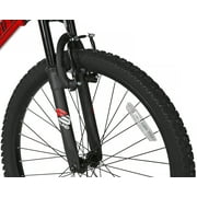 Dynacraft Gauntlet Boys 24 Mountain Bike, For Ages 12+, Red