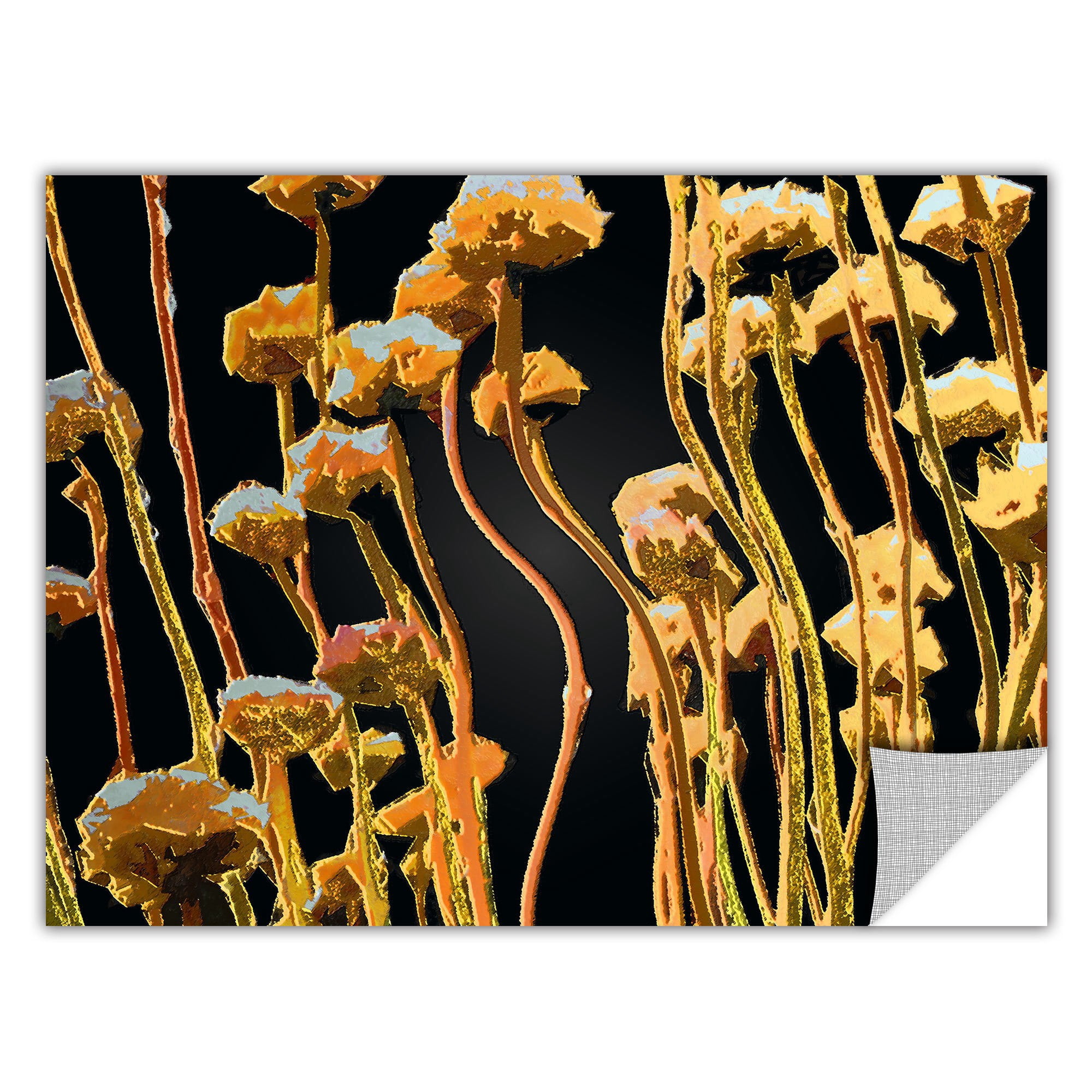 Dean Uhlinger Geo Garden Dew, Art Appeelz Removable Wall Art Graphic
