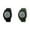 F-Black 1PCS & Green 1PCS, variant on (2-Pack) Rinsvye Quartz Watch Outdoor Wrist Diving Watches for Men Stainless Sports Mens Steel Wrist Stopwatch Men Analog Date Men's Watch