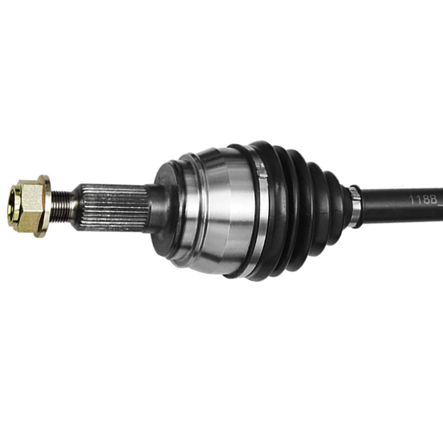 Detroit Axle - Front CV Axle Shafts for Chevy Tahoe Avalanche Silverado Suburban GMC Sierra Yukon XL 1500 Cadillac Escalade ESV EXT [6 Lugs] CV Axle Shafts Assembly Pair Replacement