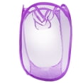thumbnail image 4 of HOMEMAXS  Laundry Hamper with Wheels Foldable Basket Easy Open Steel Wire Child, 4 of 8