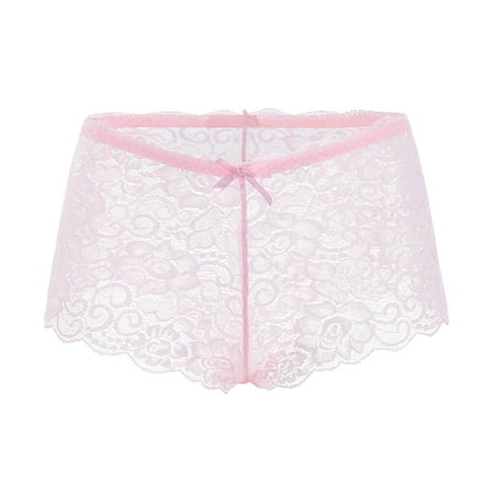 

Women Cotton Underwear Briefs Ladies Ultra Soft Bikini Assorted Boxer Brief Lace Panties Seamless Panty