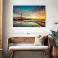 thumbnail image 3 of Elephant Stock Peggy's Cove Lighthouse Sunset Wall Art - Nautical Canvas Canvas - 45" x 30", 3 of 8