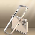 thumbnail image 1 of Étui Rigide Mince avec Cadre en Métal pour iPhone 15 Plus, Étui de Protection avec Cadre en Métal et Intérieur en TPU Souple pour Protection Améliorée des Bords, 1 of 5