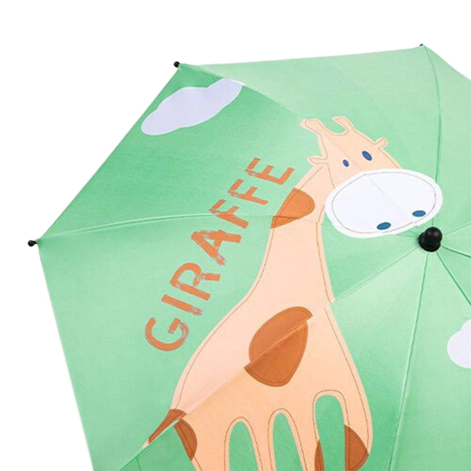 harayaa Baby Pram Umbrella with Clamp Baby Stroller Parasol Universal Summer 360 Degree giraffe