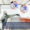 thumbnail image 5 of 6 Airless Spray Tips Set (211, 315, 417, 517, 515, 523) - Reversible for Houses, Buildings, Decks, Fences, 5 of 5