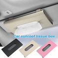 thumbnail image 2 of Car Tissue Holder, Sun Visor Tissue Holder, Car Mask Holder, Car Visor Tissue Holder, Convenience Sun Visor Napkin Holder Storage Tissue Case Holder for Car, 2 of 7